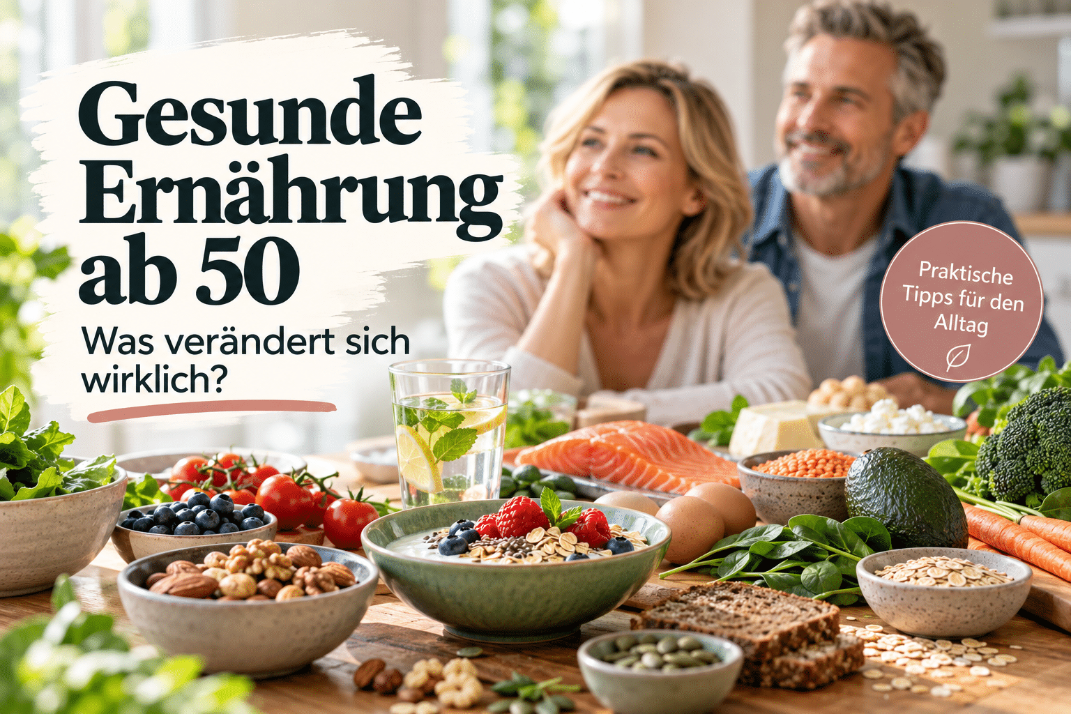 Gesunde Ernährung ab 50: Was verändert sich wirklich?